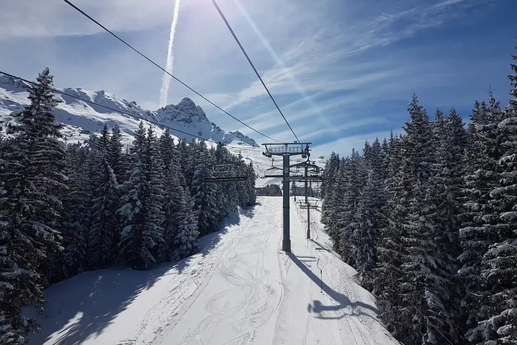 Ski lift access close to Go Ski Meribel chalet