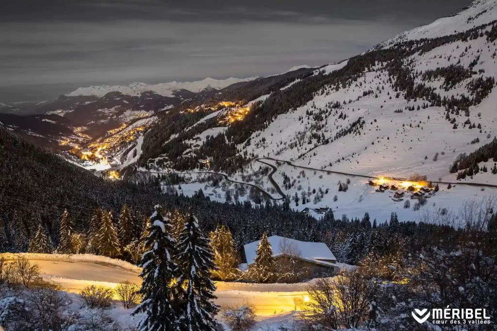 Gourmet dining experience at Meribel ski chalet