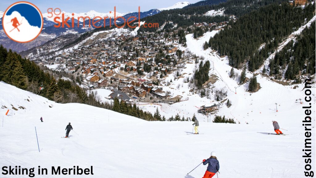 Skiing in Meribel 