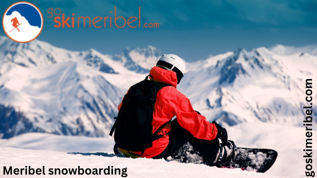 Meribel snowboarding